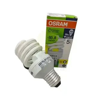 Osram Energy Saver Lamp E27 - Warm White 20W