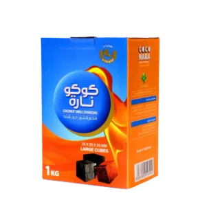 Coco Nara Coconut Shell Charcoal Dense Cubes 1kg