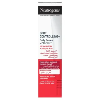 Neutrogena Spot Controlling+ Daily Serum 10% AHA/PHA + Salicylic Acid 30ml