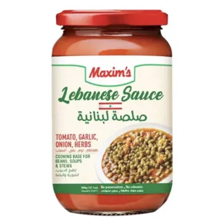 Maxims Cooking Sauce Lebanese 610 g