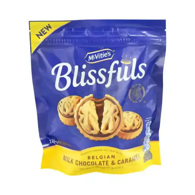 Mcvitie'S Blissfuls Milk Choco&Carm 228G