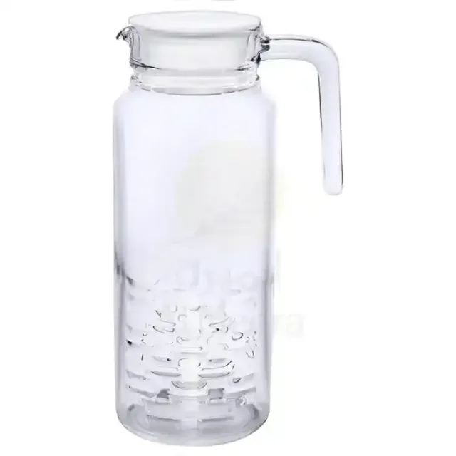 Luminarc Cheqs Fridge Jug with Lid, 1.3L