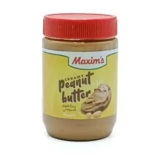 MAXIMS CREAMY PEANUT BUTTER 510G
