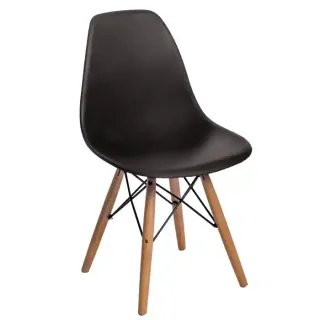 MQ PLASTIC MF CHAIR- WENGE 455-WEN