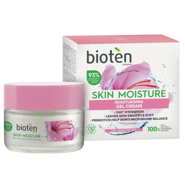 Bioten Moisturising Gel Cream Skin Moisture Dry Sensitive Skin 50ml