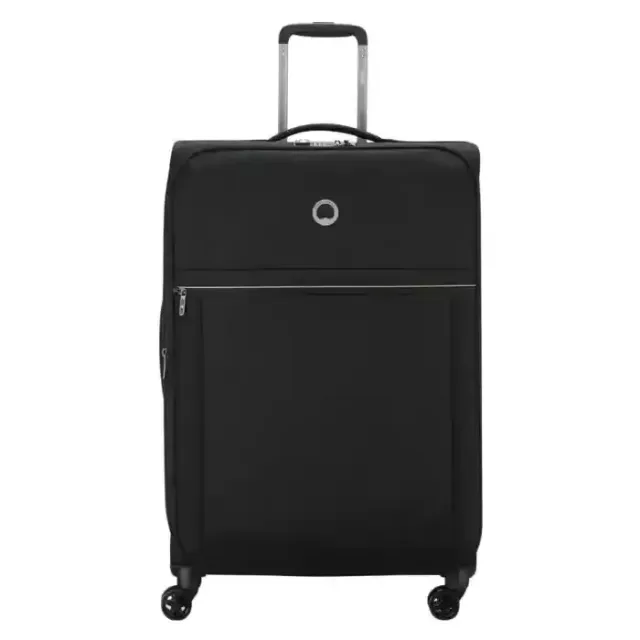 Delsey Brochant 4Wheel Soft Trolley Black 67cm