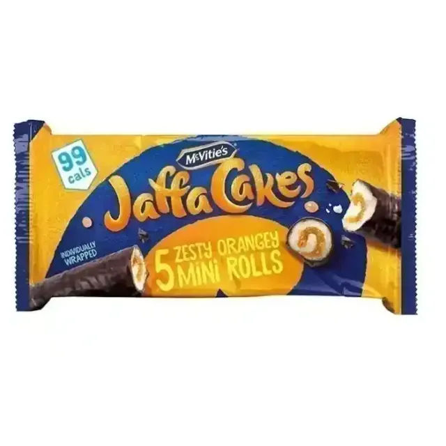 Mcvities Jaffa Cakes Mini Roll 150G