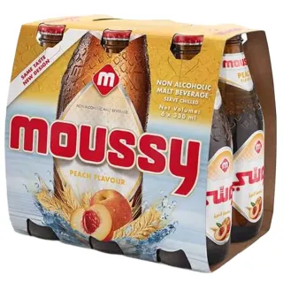 Moussy Non-Alcoholic Malt Drink Assorted 330mlx6 Pieces