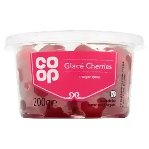 Co-Op Cherries Glacé 200 g