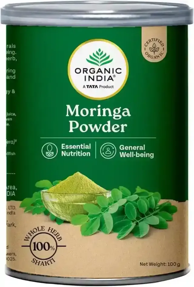 Organic India Organic Moringa Leaf Powder 100g
