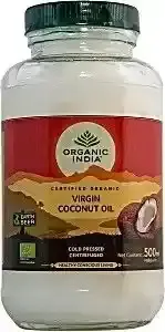 Organic India Coconut Oil Cold Pressed Virgin 500 ml