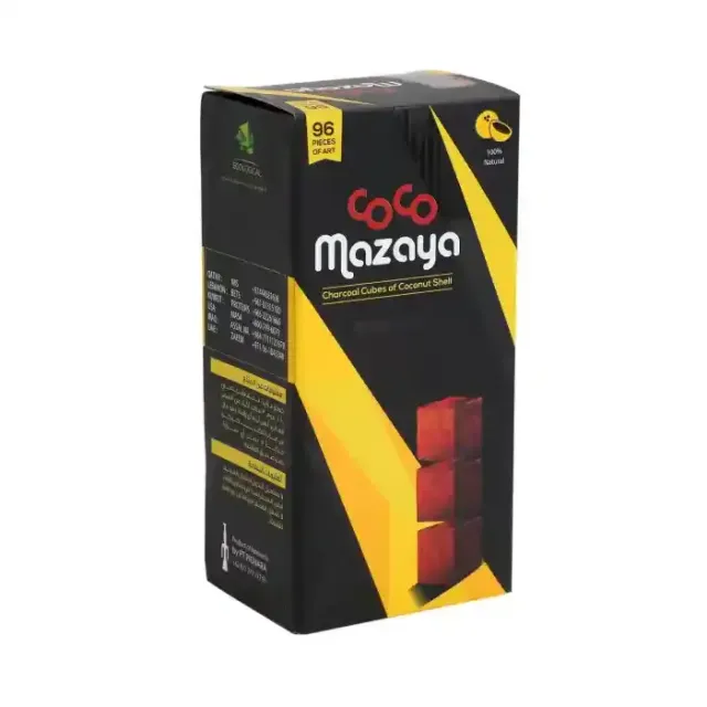 Coco Mazaya Charcoal Large 96 pcs x 2-Packs