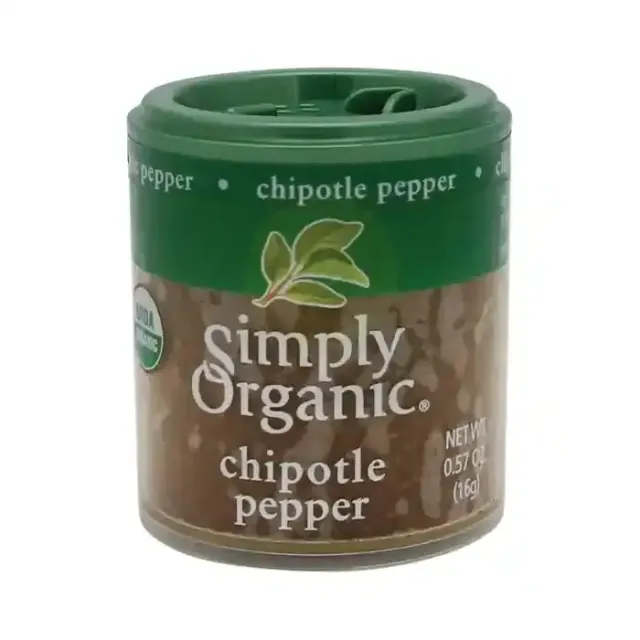 Simply Organic Spice Chipotle Pepper Ground 16G