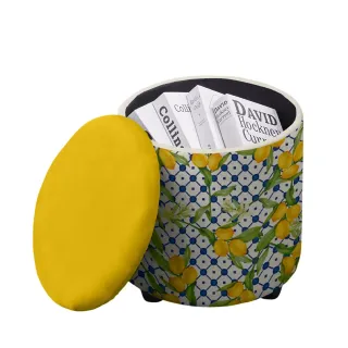 Ottoman Picnic Lemos Large Storage 38x38x50cm