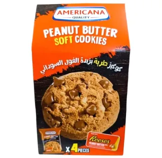 AMERICANA PEANUT BTR SOFT COOKIES 40GX4