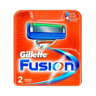 Gillette Blade Refills Fusion for Men 2 Pieces