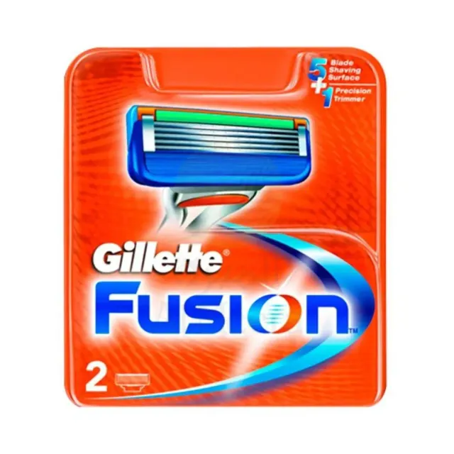 Gillette Blade Refills Fusion for Men 2 Pieces