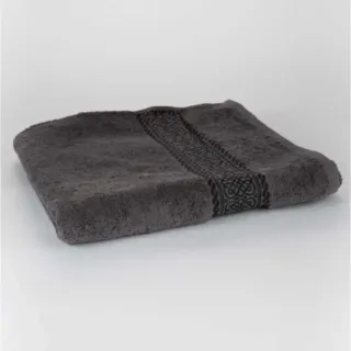 فيلدكريست منشفة حمام قطن فاخر رمادي 70×140سم