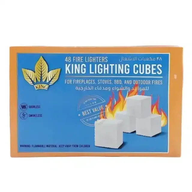 King Fire Lighting Cubes 48Pcs Kflc-48
