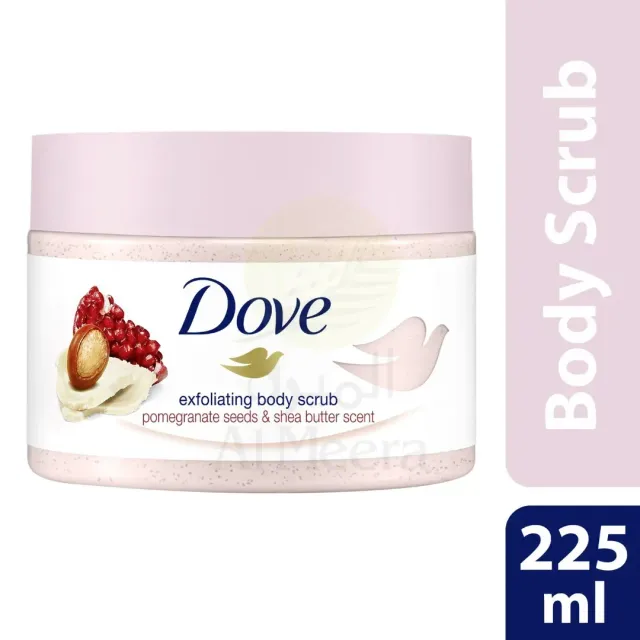 Dove Exfoliating Body Scrub Pomegranate Seeds & Shea Butter 225Ml