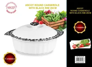 ASCOT ROUND CASSEROLE 28CM YB0170C28