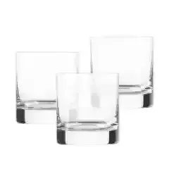 Ocean Fin Line Rock Glass 285Ml 3Pcs Set