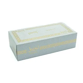 Lusail Soft Facial Tissue 2-Ply Assorted Colors 150 Sheets