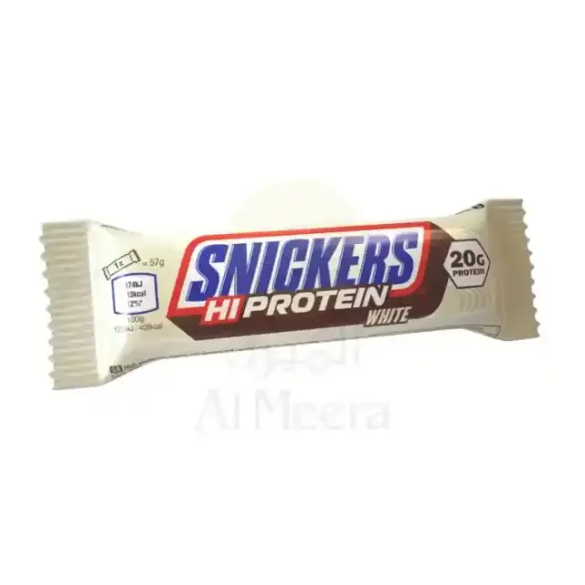 Snickers Hi-Protein White Chocolate Bar 57G