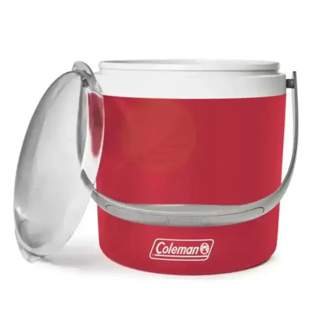 Coleman Party Circle Hard Cooler Red 9Lt