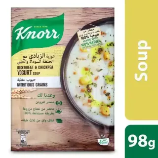 شوربة كنور بالزبادي مع الحنطة السوداء والحمص 98 غرام
