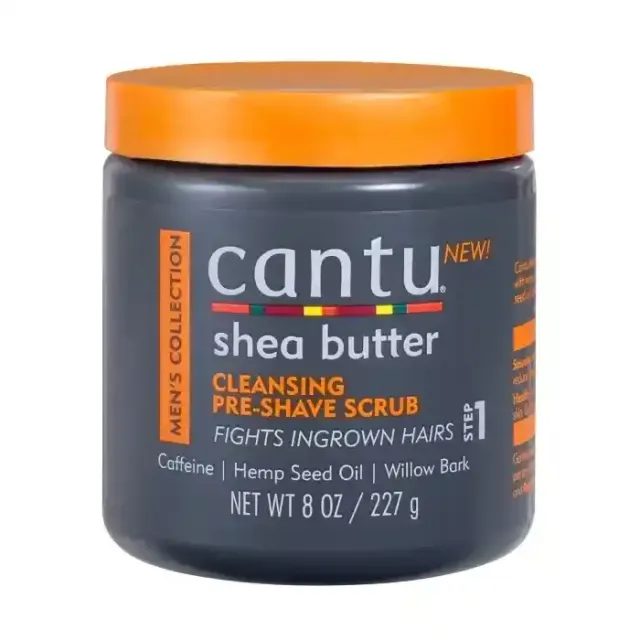 Cantu Men's Cleansing Pre Shave Scrub 227g