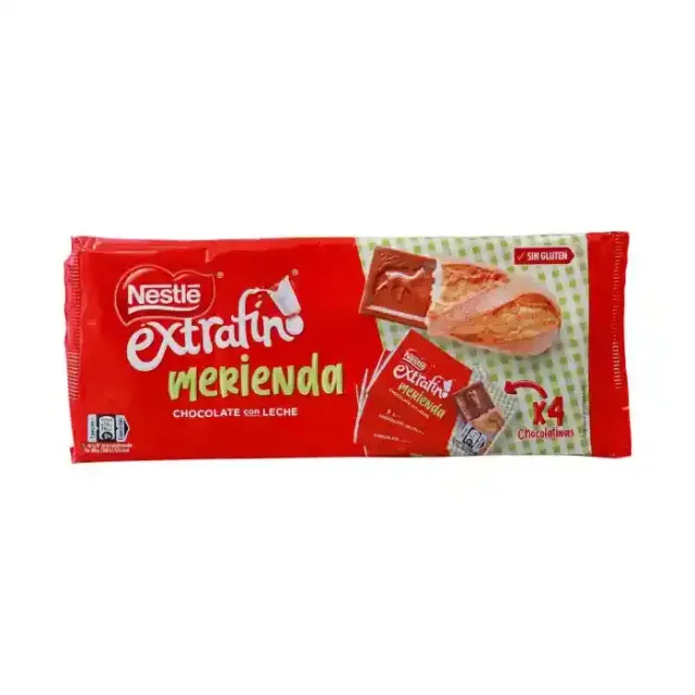 Nestle Extrafino Milk Chocolate Snack Pack (4X19G) 76G