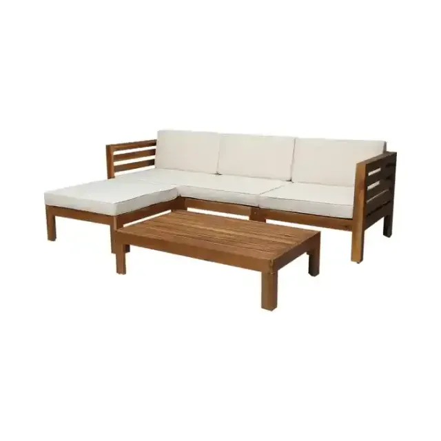 Oakley Wooden Sofa Set St. Maxim