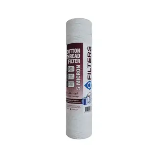 QFILTERS CARTRIDGE 10 PP COTTON THREAD