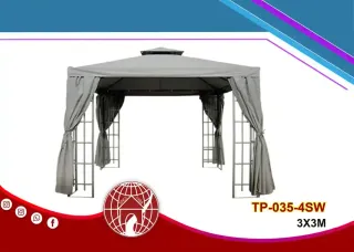 FANAR OUTDOOR METAL HOUSE 3X3M 035-4SW