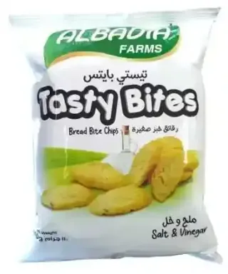 ALBADIA TASTY BITES SALT & VINEGAR 110G