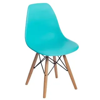 MQ PLASTIC MF CHAIR AQUAMARINE 455-AAM
