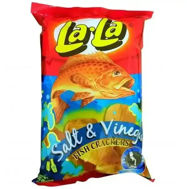 Lala Crackers Fish Salt & Vinegar 100g