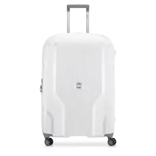 DELSEY CLAVEL 4W HARD TROLLEY 76CM WHITE