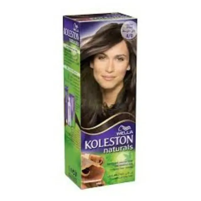 Wella Koleston Medium Brown 4/0 Hair Color Kit