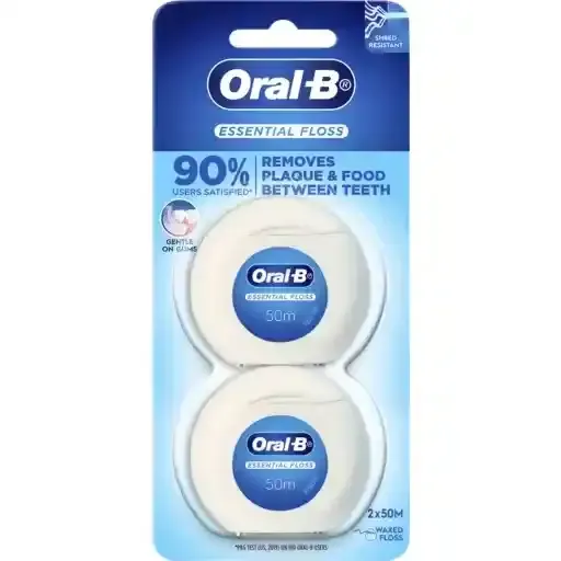 Oral-B Essential Floss Mint 50mx2 Pieces Special Price
