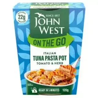 John West On The Go Italian Pasta Tuna Pot, 120g