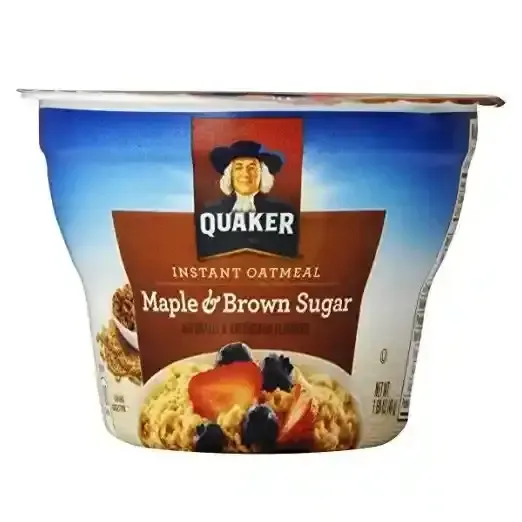 Quaker Instant Oatmeal Maple&Brsugar 48G