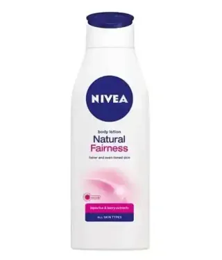 Nivea Natural Glow Body Lotion Even Tone Complex & Vitamin C All Skin Types 125ml