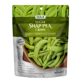 DJ&A SUGAR SNAP PEA CRISPS 30G