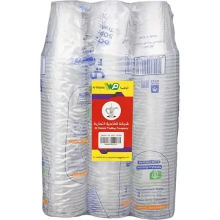 Al Watania Plastic Cup 7oz 50 Pieces Pack of 3