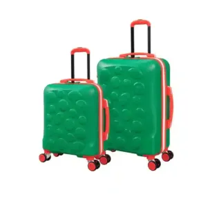 IT Kids Luggage Trolley 2 pcs Set Green 37/48 cm