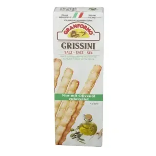 GRISSINI ITALIAN BREADSTICK SALT 125G