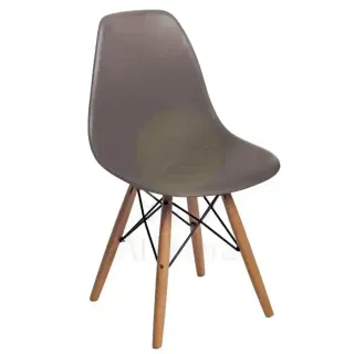 Mq Plastic Mf Chair Taupe 455-Tau