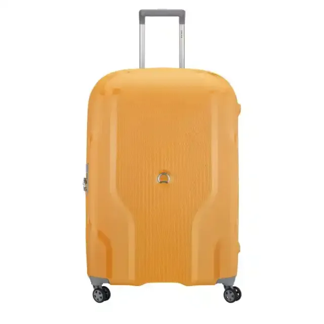DELSEY CLAVEL 4W HARD TROLLEY 76CM YLW